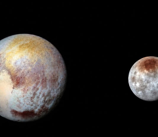 Charon’s Red Polar Cap Is Built From Pluto’s Own Escaping Atmosphere