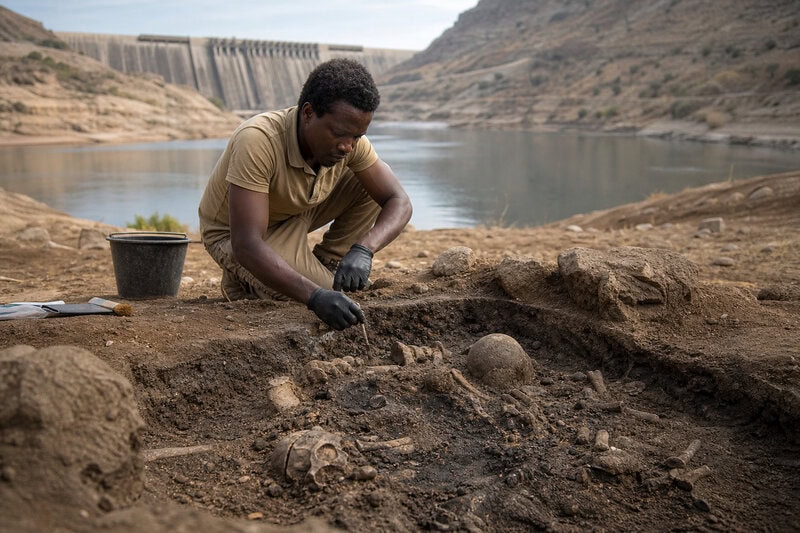 Angola’s Oldest Burials and Its Only Known Ancient Cremation Race a Rising Dam