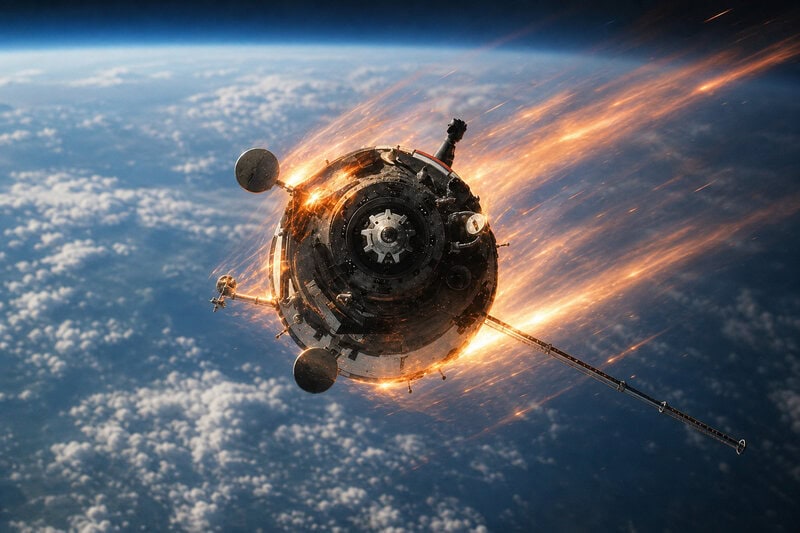Swift Telescope Is Falling From Orbit — A $30M Robot Is Racing to Catch It