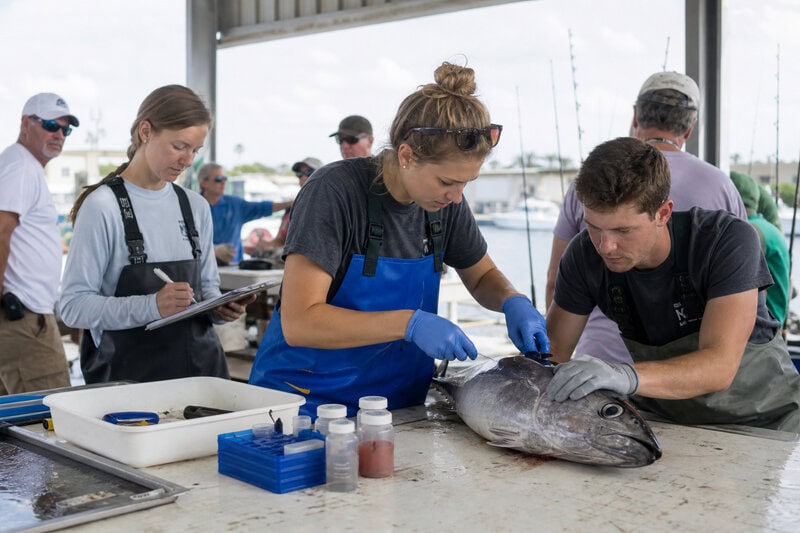 Alabama Deep Sea Fishing Rodeo Gives USA Grad Students 500 Samples in 72 Hours