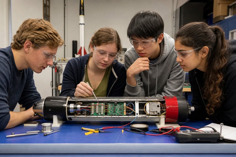 NASA RockOn! Workshop Puts Student Experiments on a Real Rocket Launch