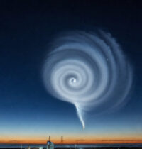SpaceX Dawn Launch Creates Neon Sky Spiral — Here’s the Physics