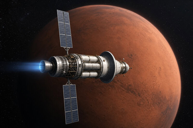 NASA’s Nuclear Rocket Could Reach Mars in 4 Months — Here’s How It Works