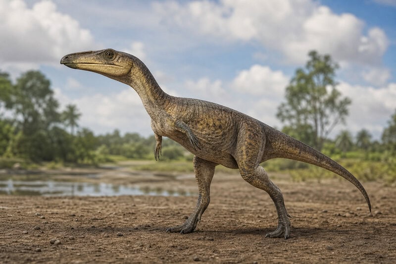 Bipedal Crocodile Relative Had Tiny Arms and a Beak&mdash;Not a Dinosaur