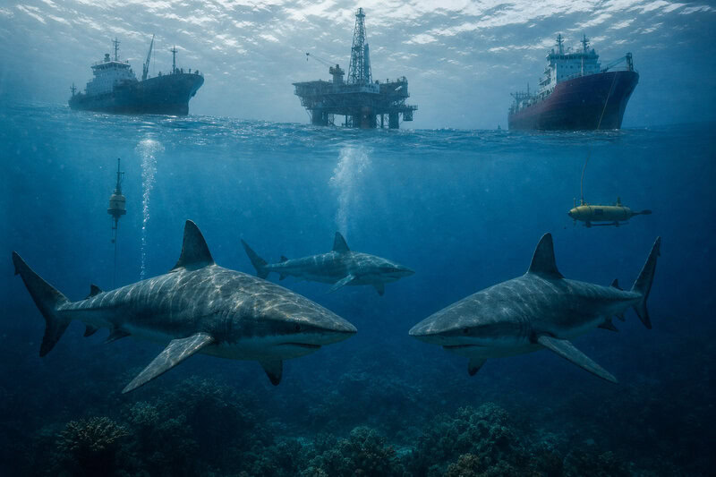 Sharks Make Clicking Sounds During Social Contact, Study Finds
