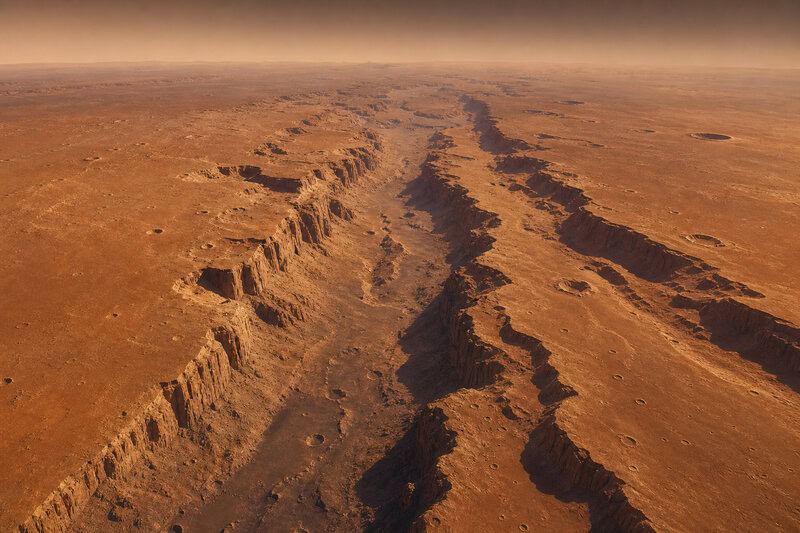 Valles Marineris: Mars’s Canyon Is 10× Longer Than the Grand Canyon