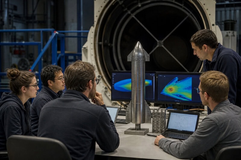 SpaceX Starship Is Too Big for Wind Tunnels &mdash; NASA Solved It at 1.2% Scale