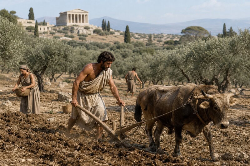 Ancient Greece’s Most Common Jobs Were Farming, Not Philosophy