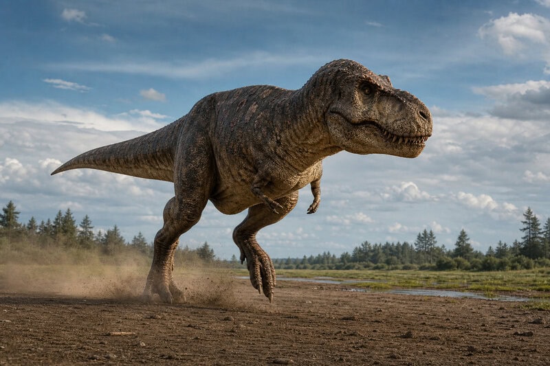 A T. rex Sprint Would Have Shattered Its Own Legs, Science Shows