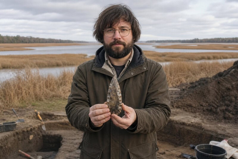 Ancient Maryland Spearhead Yields Mammoth Blood, Upending Eastern Shore History
