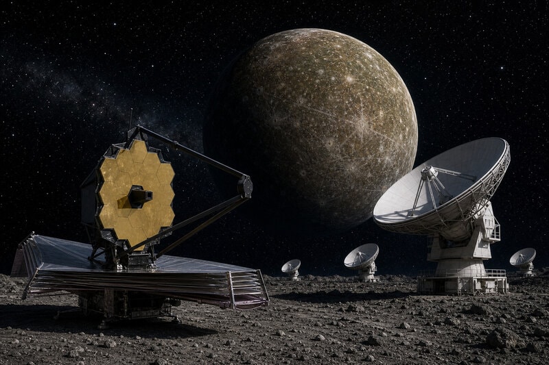 JWST Finds Ancient CO2 Trapped in Callisto’s Billion-Year-Old Craters