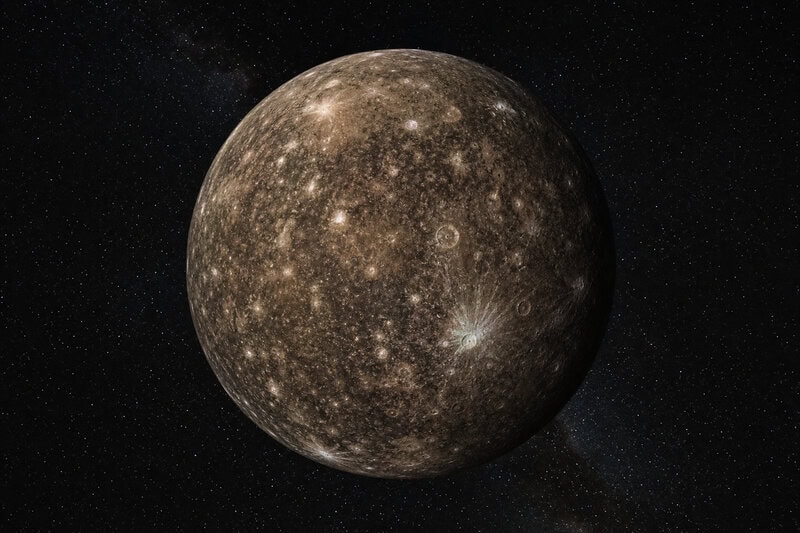 JWST Finds Ancient CO2 Trapped in Callisto’s Billion-Year-Old Craters