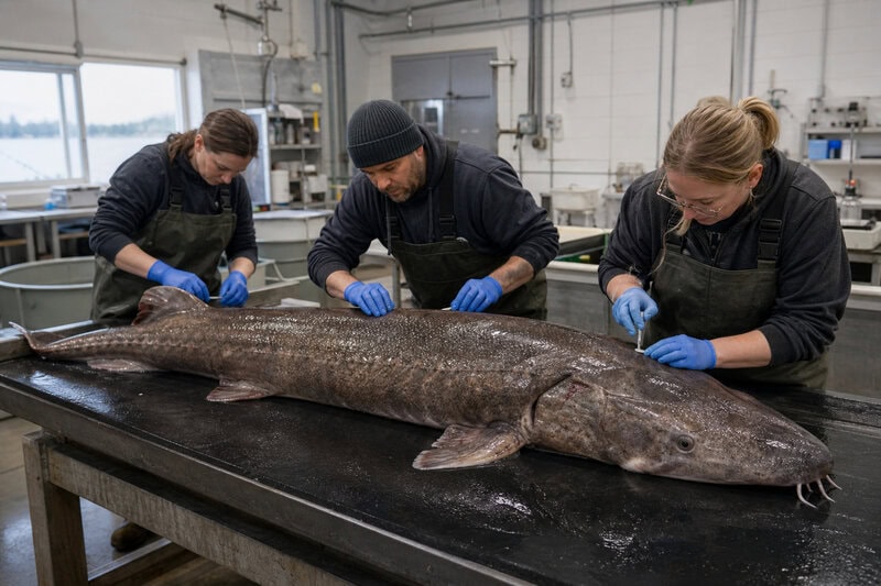 Michigan Lake Sturgeon May Live 400 Years — Oldest Vertebrate in North America