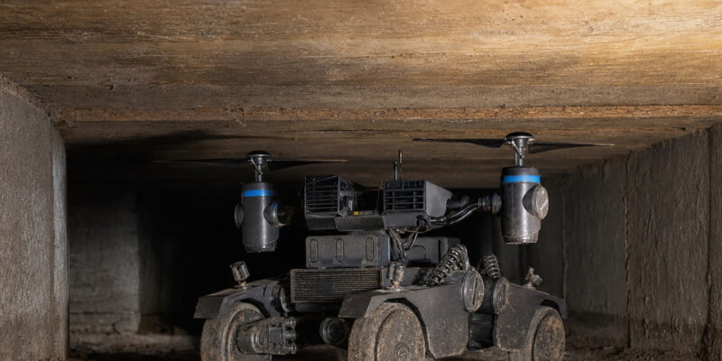 NASA’s Big-Wheeled Wyoming Drone Crawls Into Spaces No Robot Could Reach