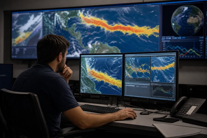 Satellites Map a 5,000-Mile Sargassum Belt Hidden Across the Atlantic