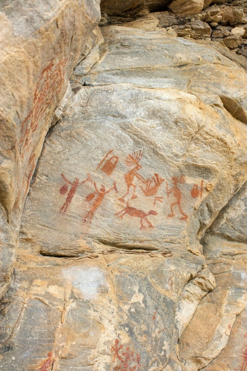 Ancient Chinese Rock Art Survived 2,000 Years Because of Human Blood