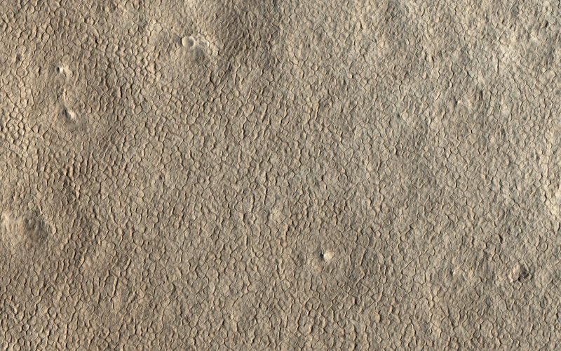 Mars Honeycomb Cracks May Be a Frozen Record of Ancient Wet-Dry Cycles