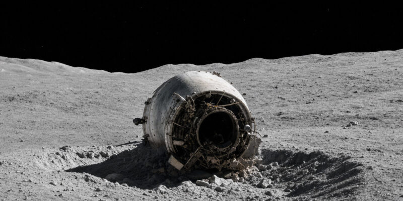 SpaceX Rocket’s Moon Crash Exposes a Real Hazard Lunar Bases Can’t Ignore