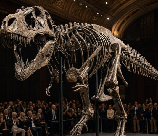A T. Rex Named ‘Gus’ Just Sold for $50M — Who Really Owns Dinosaur Fossils?