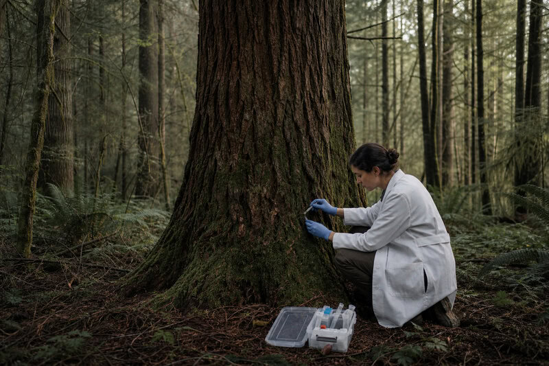 Ancient Tree Genetics: Why Population History Outweighs Age