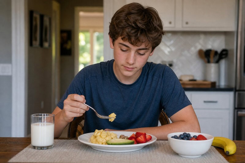 30g of Protein at Breakfast Boosts Teens’ Nutrition All Day, Study Finds