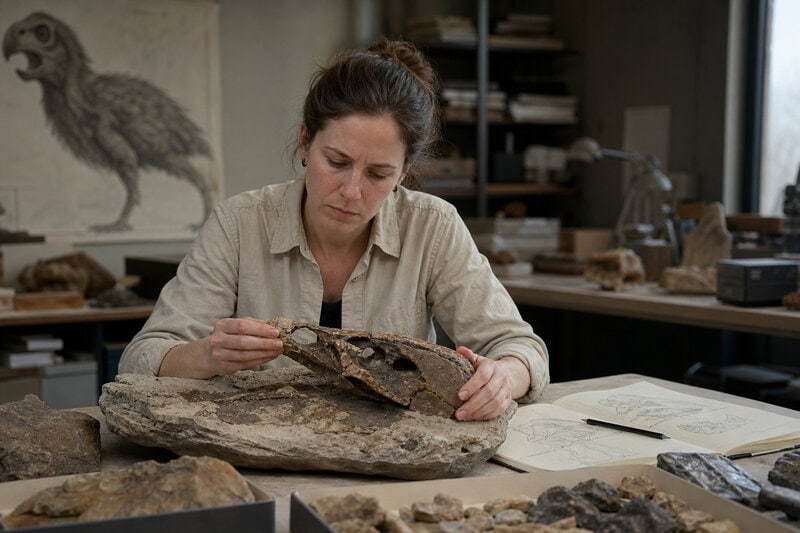 Fruit-Eating Dinosaur Fossil Reveals a Species Built Like a Parrot